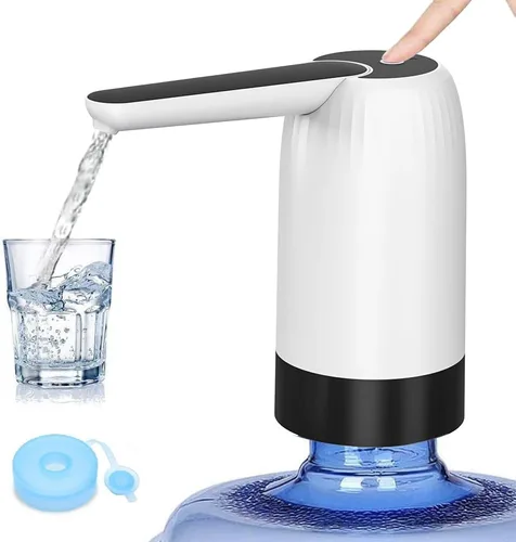 Miniatura 7 de Myvision Dispensador de Agua de Jarra de 5 Galones, Dispensador de Agua Portátil para Botella de 3 Galones, Bomba de Agua Eléctrica USB para Botella
