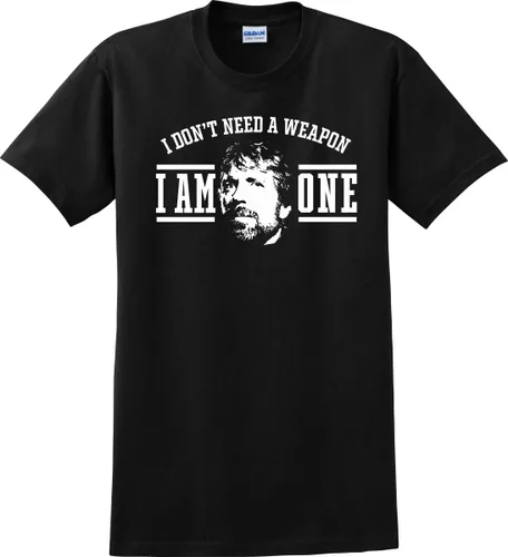 Miniatura 7 de Camiseta divertida aprobada por Chuck Norris (S-5X)