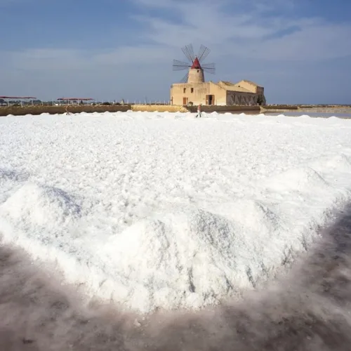Miniatura 2 de SOSALT DAL MARE DI TRAPANI - Sal marina fina de Sicilia, (22.0 lbs) 22 lb Bolsa a granel para servicio de alimentos, todo natural, sal marina