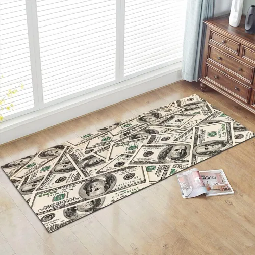 Miniatura 42 de GUBIYU Alfombras coloridas para cocina, cuarto de servicio, alfombra antideslizante para interiores y exteriores, para pasillo, sala de estar