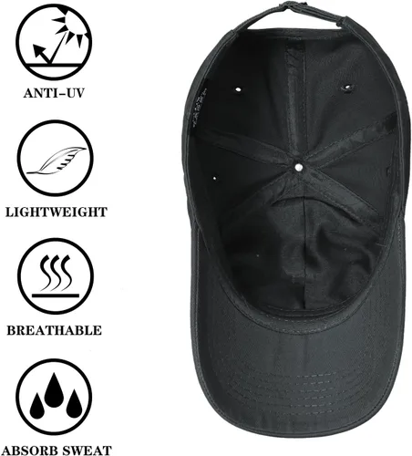 Miniatura 6 de IIN Gorra de béisbol con bandera estadounidense para hombres y mujeres, de perfil bajo, militar, militar, militar, para papá