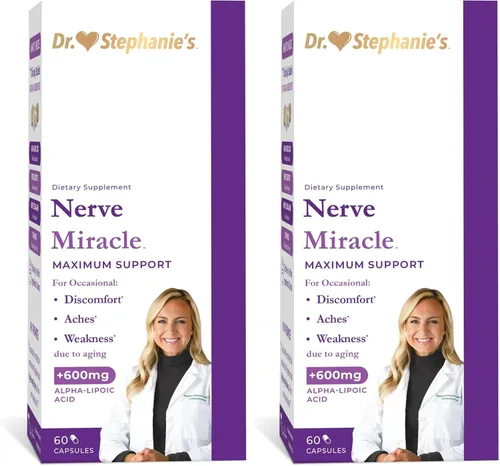 Miniatura 5 de Suplemento Nerve Miracle de máxima fuerza Apoyo para la salud nerviosa Piernas, pies, manos, dedos de los pies Mega dosis de ácido alfa