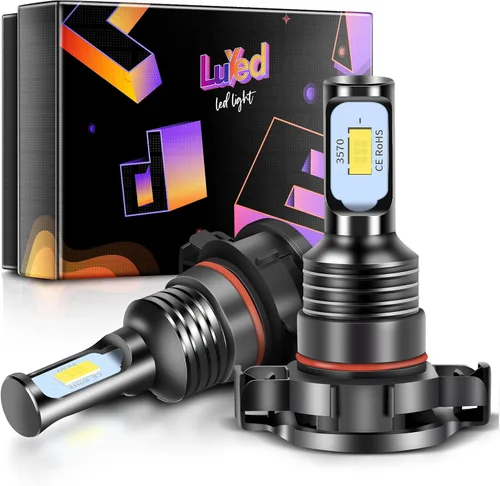 Miniatura 10 de Bombilla LED antiniebla 881, 6500 K, xenón blanco, extremadamente brillante, 886 889 894 898, repuesto para luces antiniebla, paquete de 2 Blanco