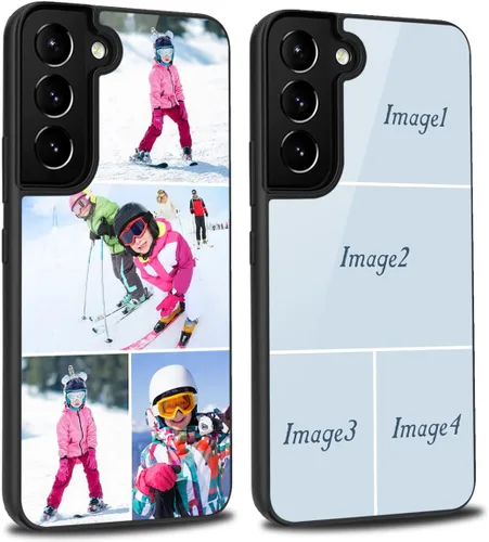 Miniatura 8 de Funda de goma para teléfono compatible con Samsung Galaxy S26/S25/Edge/S24/S23/S23 Ultra/S23 Plus/S22/S21/S21 FE/S20 FE/Note 20 Ultra/10 con iPhone