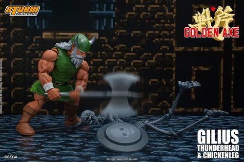 Miniatura 10 de Storm Collectibles Storm COLL Hacha dorada GILIUS Thunderhead & Chicken L 1/12 AF