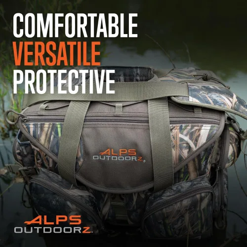 Miniatura 5 de ALPS OutdoorZ Bolsa de lona flotante Deluxe - Bolsa de caza impermeable, con divisores removibles, funda para termo y correa para el hombro acolchada