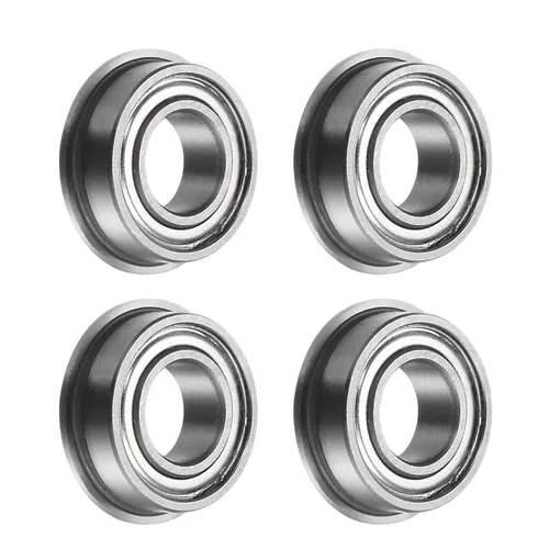 Miniatura 29 de uxcell Rodamiento de bolitas con bridas F683ZZ, 20pcs 0.118x0.276x0.118 in Acero cromado doble blindado ABEC1 cojinetes de brida
