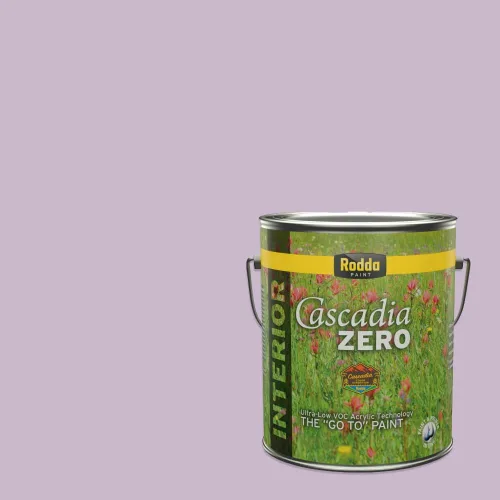 Miniatura 101 de Rodda Paint CASCADIA ZERO - Pintura plana e imprimación para interiores en uno, cuarto de galón, rosa Mullen