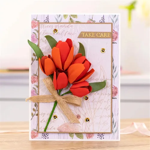 Miniatura 34 de Troqueles de álbum de recortes para hacer tarjetas, troqueles de corte de metal para Navidad, plantilla de perforación para manualidades de papel