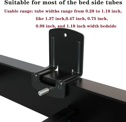 Miniatura 6 de Homdock Juntas de colchón antideslizantes para mantener el colchón en su lugar, juego de 6 agarradores de colchón, tapón/deflector antideslizante