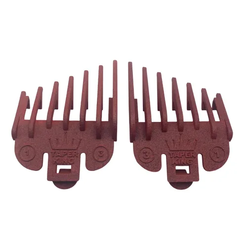 Miniatura 5 de Peine guía para cortapelos Taper King - ¡Adelgazamientos y desvanecimientos a prueba de errores en casa! Ruby (#1 a #3) - Compatible con cortapelos