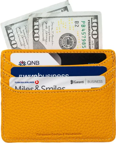 Miniatura 6 de Grande -3633 Estuches para tarjetas, Amarillo, Minimalista