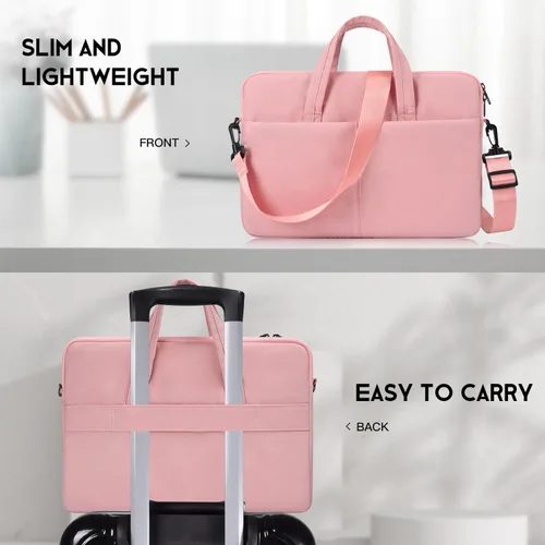 Miniatura 4 de Funda para portátil de 14 pulgadas con asa para HP Chromebook/EliteBook/Stream, MacBook Air 15.3 M4, Lenovo IdeaPad Flex 5, Surface Laptop 7/6