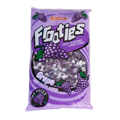 Blue Raspberry Frooties Tootsie Roll Caramelo masticable