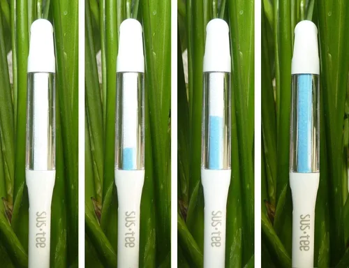 Miniatura 7 de Sustee Aquameter, juego de 4, sensor de humedad del suelo para plantas, (verde, pequeño)