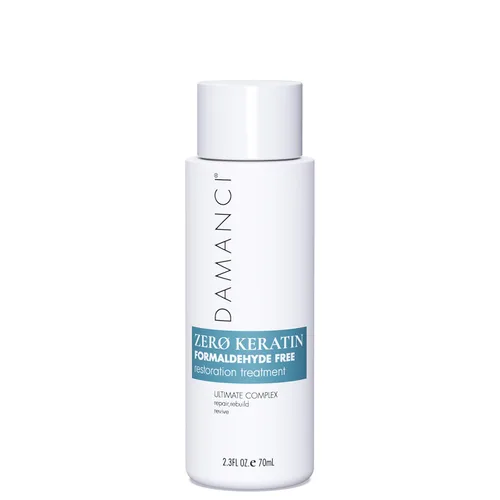 DAMANCI Tratamiento de queratina CERO, sin formaldehído, antiencrespamiento, tratamiento revitalizante orgánico para suavizar el cabello con aceite