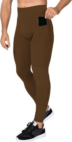 Miniatura 29 de SPVISE Pantalones de compresión para hombre, leggings para deportes, gimnasio, mallas atléticas frescas y secas, capa base para correr, fútbol
