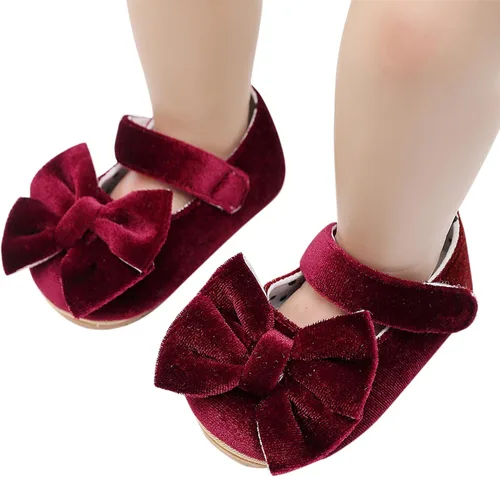 Miniatura 3 de YOYORI Infant Boys Girls Cartoon Printed Shoes First Walkers Shoes Summer Toddler Hollow Out D-Wine 12-18 Months