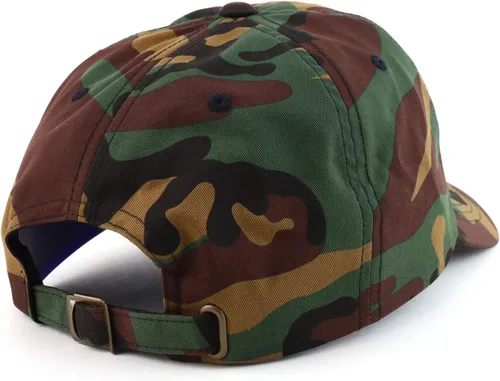 Miniatura 3 de Armycrew Oversize Big XXL Plain Unstructured Soft Crown Gorra de algodón al aire libre