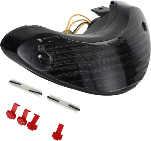 Señales de giro LED luz trasera integrada señales de giro para Suzuki SV650 1999-2003, TL1000S 1997-2001, TL1000R 1998-2004 humo