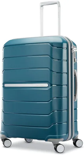Miniatura 124 de Samsonite Freeform – Maleta rígida, expandible con ruedas dobles giratorias, Blanco