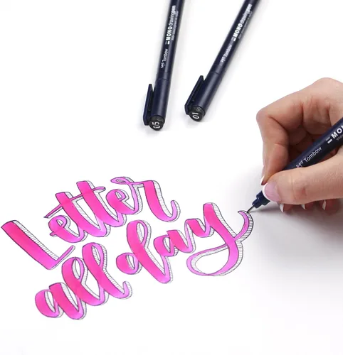 Miniatura 6 de Tombow Bolígrafo de dibujo mono, tamaño de punta 01, paquete de 12