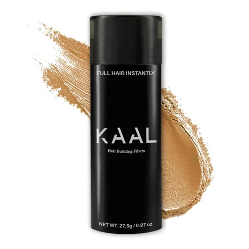 Miniatura 11 de KAAL Polvo de fibra capilar (0.97 oz, caoba), relleno de pelo de botella recargable para ocultar áreas de adelgazamiento, para hombres y mujeres