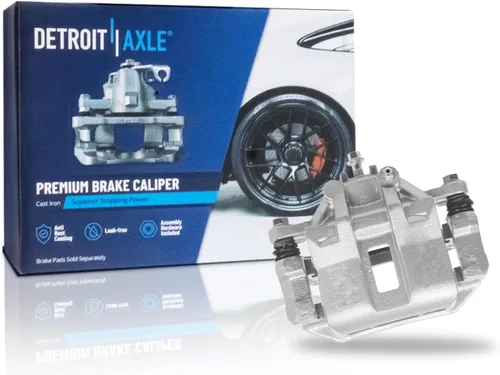 Miniatura 155 de Detroit Axle - 4 pinzas de freno para Honda Element 2003-2011 Pinzas de freno de disco con soportes 2004 2005 2006 2007 2008 2009 2010 reemplazo
