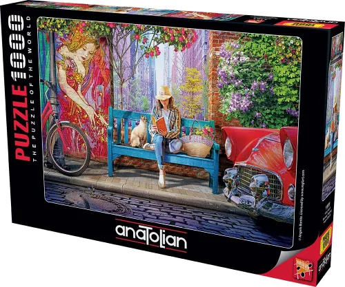 Miniatura 4 de Anatolian Puzzle -Almond Blossom, Rompecabezas de 700 piezas, #2710