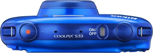 Miniatura 5 de Nikon COOLPIX S33 Cámara digital impermeable (azul) - Versión internacional