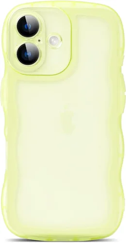 Miniatura 88 de SKYLMW Compatible con iPhone 6s Plus/6 Plus Case de 5.5", Linda Kawaii Marco Ondulado Rizado Forma de Marco Funda de Silicona Suave Resistente a