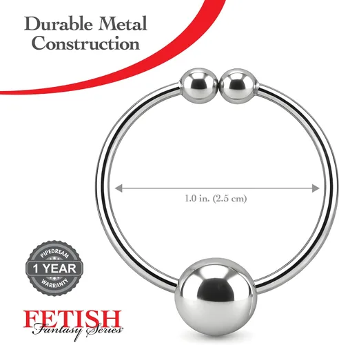 Miniatura 4 de Fetish Fantasy Series - Juego de joyería ajustable para pezón de 0.25 onzas, color plateado
