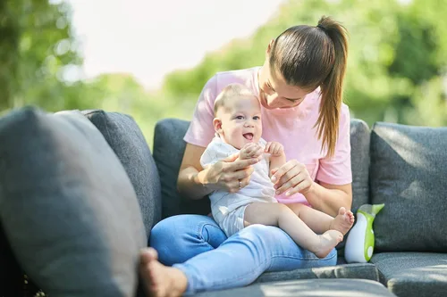 Miniatura 7 de Nosiboo Go Aspirador nasal para bebés Succionador eléctrico de nariz Fabricado en la UE Portátil, funciona con pilas, calidad premium