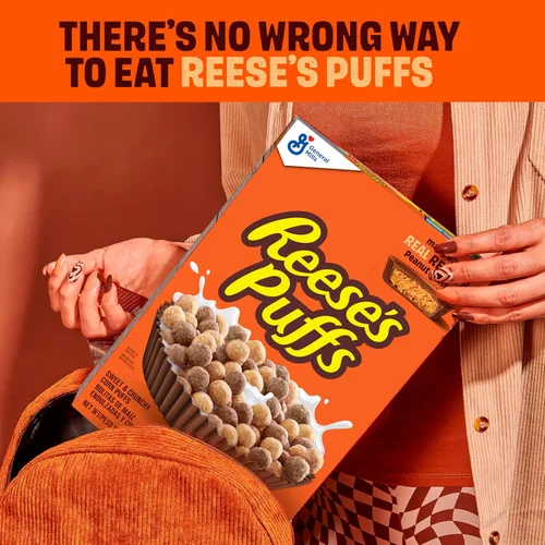 Miniatura 6 de Reese's, - Cereales de mantequilla de maní para el desayuno, 11.5 onzas