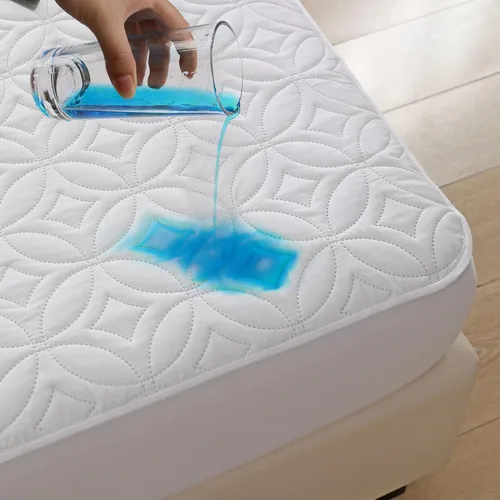 Miniatura 9 de FELTYBED Protector de colchón impermeable Twin de 39"x75", Funda de colchón suave Twin gris, Funda protectora acolchada de colchón transpirable