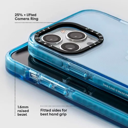 Miniatura 9 de Funda Impact de CASETiFY para iPhone 13 Pro Max con Magsafe - Estuche Claro Cuento de Invierno - Claro Negro Estuche transparente Winter Tale