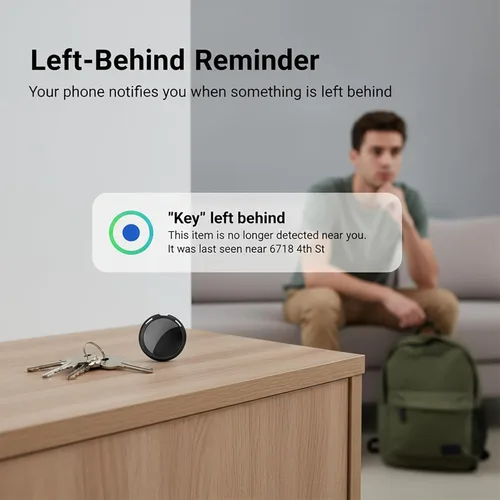 Miniatura 6 de Rastreador de coche compatible con Apple Find My (solo iOS), dispositivo de seguimiento GPS con funda magnética oculta, localizador antirrobo, sin