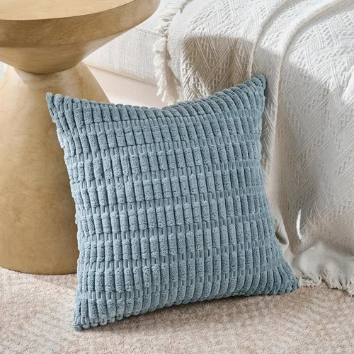 Miniatura 50 de Fancy Homi - Paquete de 2 fundas de almohada decorativas de color taupe de 22 x 22 pulgadas para sala de estar, sofá, cama, estilo rústico, bohemio