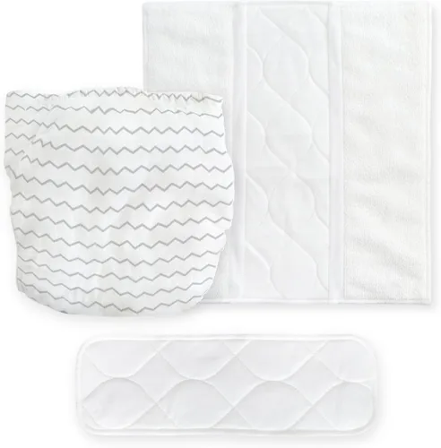 SmartNappy - Muselina de algodón de Amazing Baby, funda híbrida para pañales de tela NextGen + 1 inserto reutilizable bi-fold + 1 refuerzo Mini