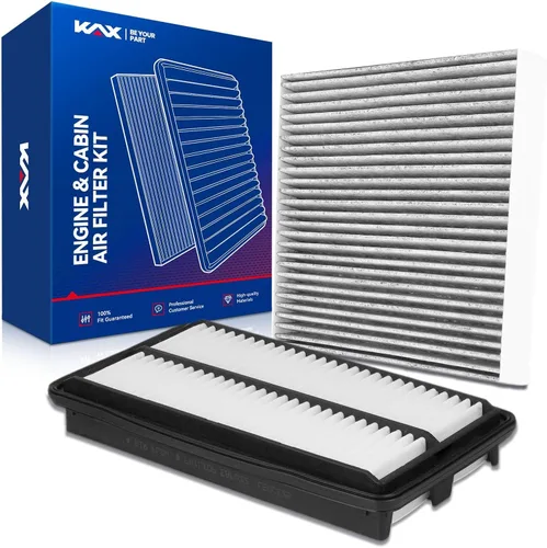 Miniatura 25 de KAX Kit de filtro de aire de motor y cabina, repuesto para Nissan Altima 2002-2006, Sentra 2000-2006, Murano 03-07, Maxima 2004-2008; INFINITI G35