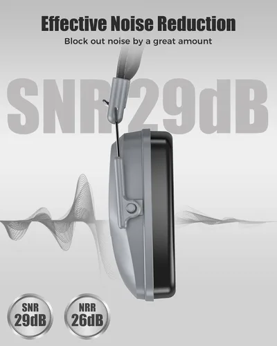 Miniatura 87 de ProCase NRR 28dB Noise Reduction Ear Muffs, Foldable Adjustable Noise Cancelling Headphones