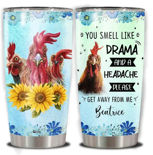Miniatura 17 de WAZONE Vaso de dragón personalizado con tapa, diseño de nombre personalizado, 20 onzas, 30 onzas, doble pared al vacío, taza aislada de acero