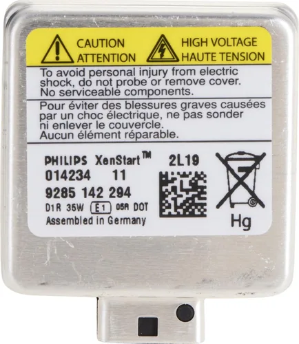 Miniatura 5 de Philips Automotive Lighting D1R - Bombilla de xenón HID auténtica para faros delanteros con luz blanca intensa de 4200 K, se adapta a determinadas