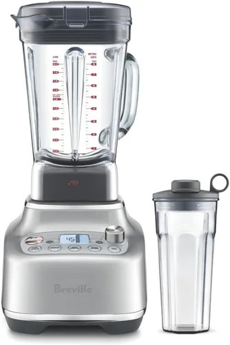 Miniatura 10 de Breville BBL920BST Super Q Licuadora de Grado Comercial para el Hogar, Acero Inoxidable Negro