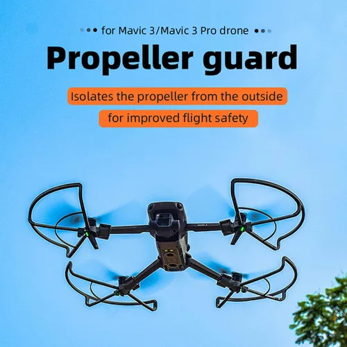 Miniatura 2 de Protector de hélice apto para DJI Mavic 3/Mavic 3 Pro Drone de liberación rápida Protectores de hoja de hélice Funda protectora anticolisión