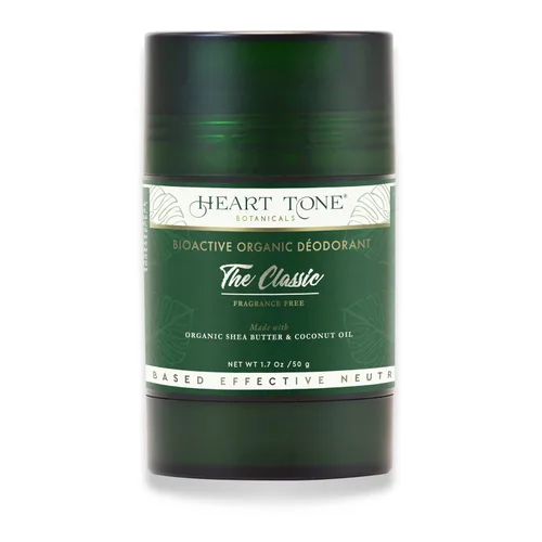 Desodorante natural | Bioactivo | Sin aluminio y bicarbonato de sodio | Protección 24 horas | Hombres y mujeres | El aroma clásico - Sin fragancia
