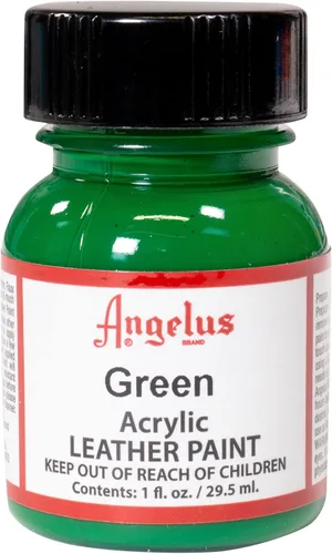 Miniatura 73 de Angelus - Pintura acrílica para cuero, 4 Fl Oz, color blanco - Pintura para cuero profesional flexible, resistente a grietas, arañazos