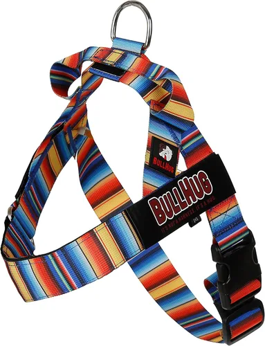 Miniatura 41 de BULLHUG Arnés ajustable para perro, sin tirones, sin estrangulamiento, para bulldogs ingleses, bulldogs franceses, pugs y razas de pecho ancho