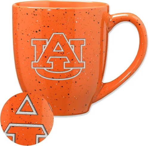 Miniatura 206 de Rico Industries NCAA Virginia Tech Hokies Maroon - Taza de café de cerámica grabada con láser, color del equipo, 16 onzas