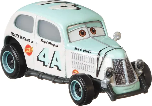 Miniatura 2 de Disney Cars Toys 3 Floyd Morgan Vehículo fundido a presión, multicolor (GBV72)